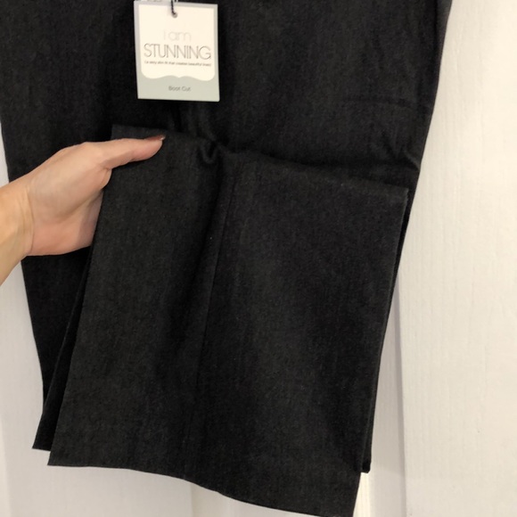 Maurices Ladies NWT Dress Pants Size 15/16 Dark Grey 10/10 - Picture 4 of 9